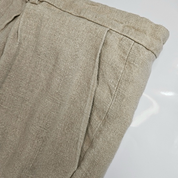 CHLOE Linen Pants Wide Leg Women’s Size S Small (T34) - Picture 8 of 13
